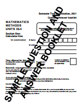 Sample pages from English exam